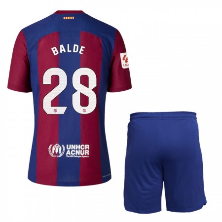 Maglia FC Barcelona Balde 28 Bambino Prima Divisa 2023-24